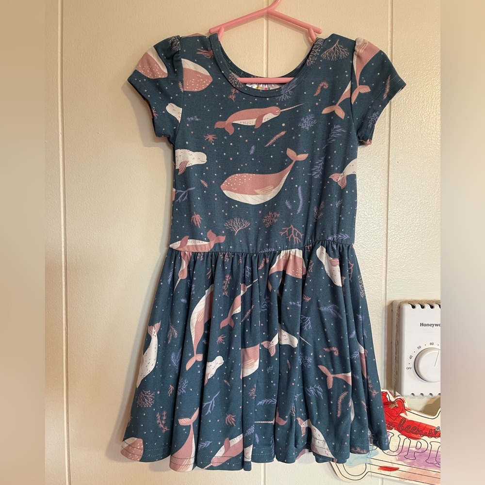 Dot Dot Smile twirl dress.
